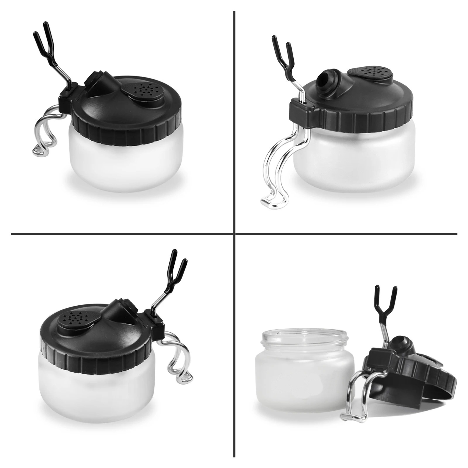 Airbrush Kit With Mini Compressor - Kit di Pulizia per Aerografo con