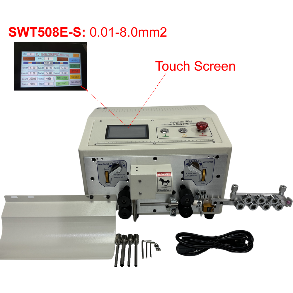 Automatic Wire Stripper Cutter - 0.1-8.0mm2 SWT508E Macchina da taglio spelafili