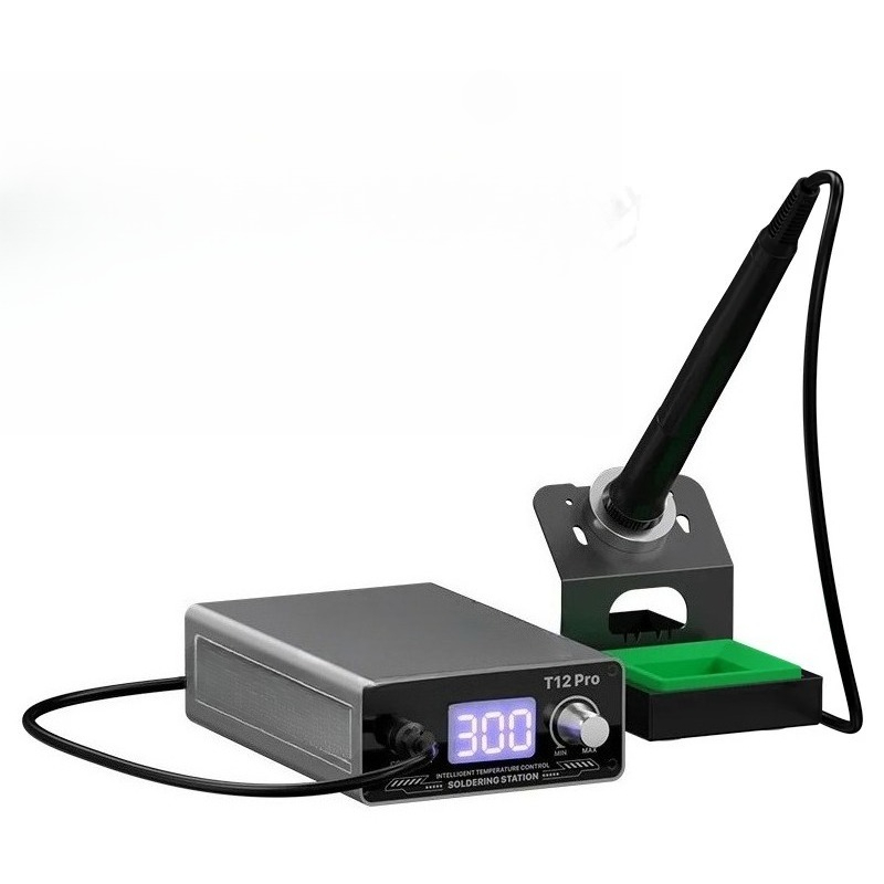 Digital Soldering Station T12 - Stazione Saldante Digitale T12 Pro 75W