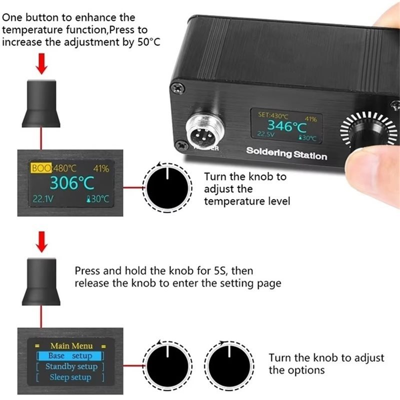 【A56X】T12 Mini stazione di sal - Digital Soldering Station T12 recensione e prezzo