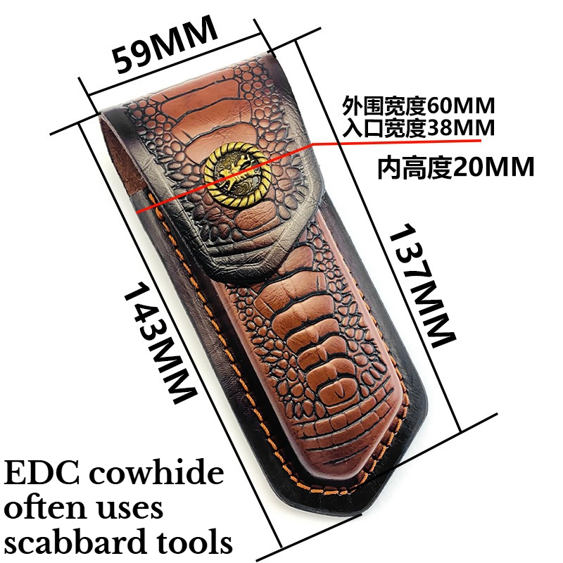 Fodero Pieghevole in Pelle di  - Hand Tools recensione e prezzo
