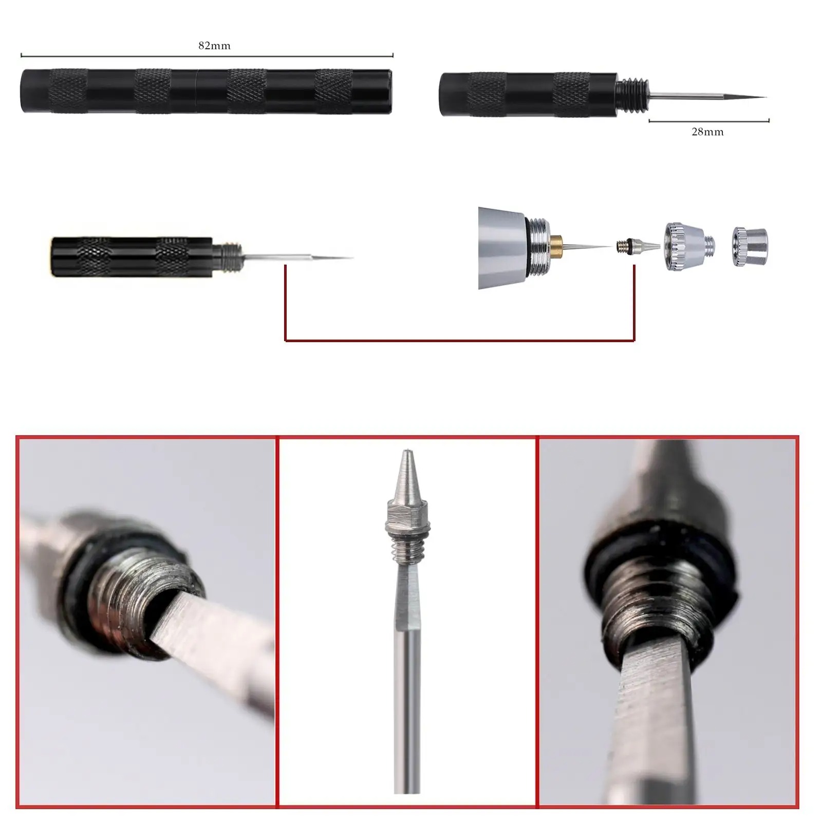 Kit di Pulizia per Aerografo c - Airbrush Kit With Mini Compressor recensione e prezzo