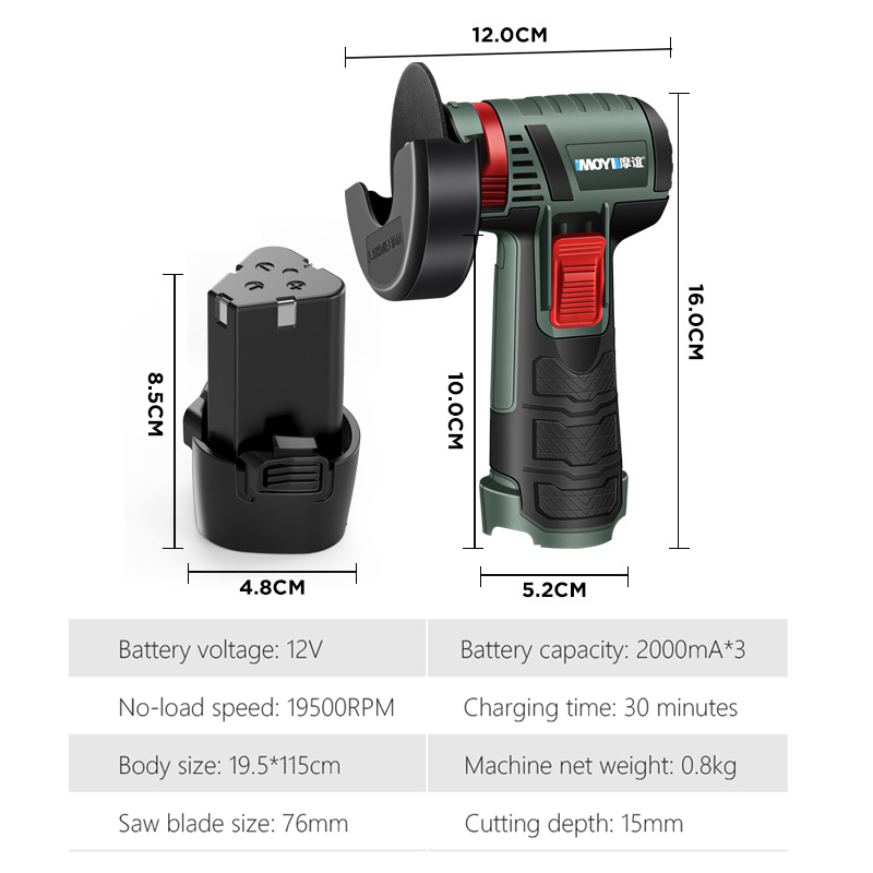Lucidatrice a batteria per sme - Brushless Angle Grinder Battery Powered recensione e prezzo