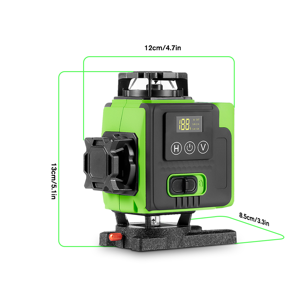 Livella laser 4D a 16 linee, a - Laser Level 16 Lines 4D Green recensione e prezzo