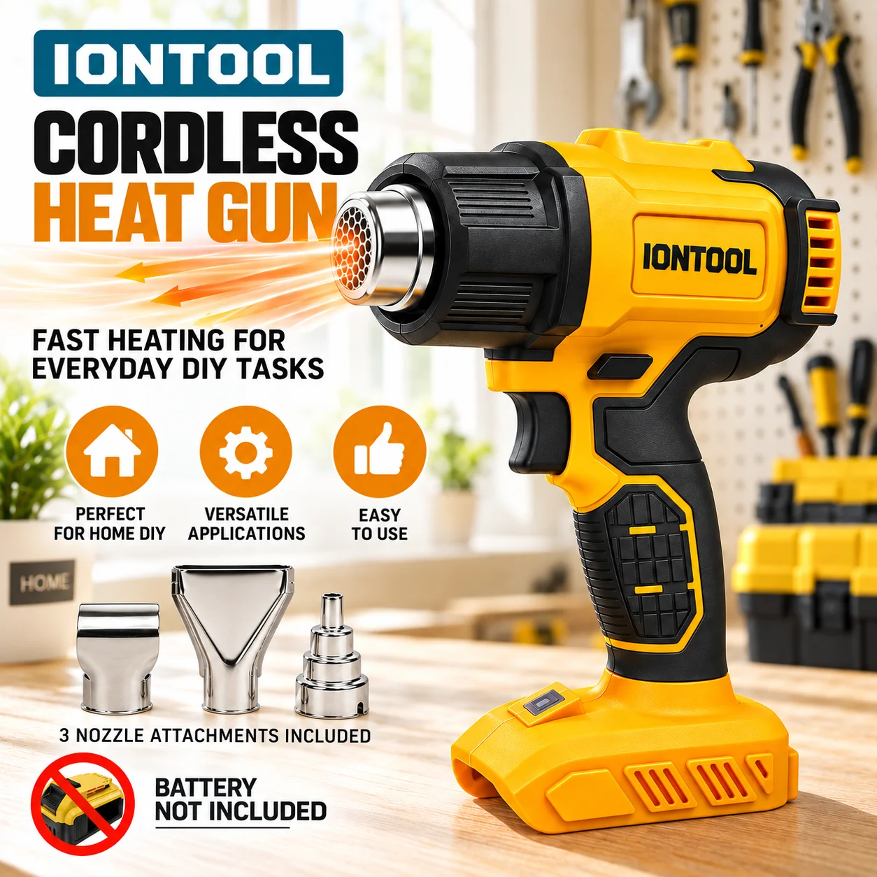 IONTOOL Pistola Termica Senza  - Cordless Heat Gun For Shrink Tubing recensione e prezzo