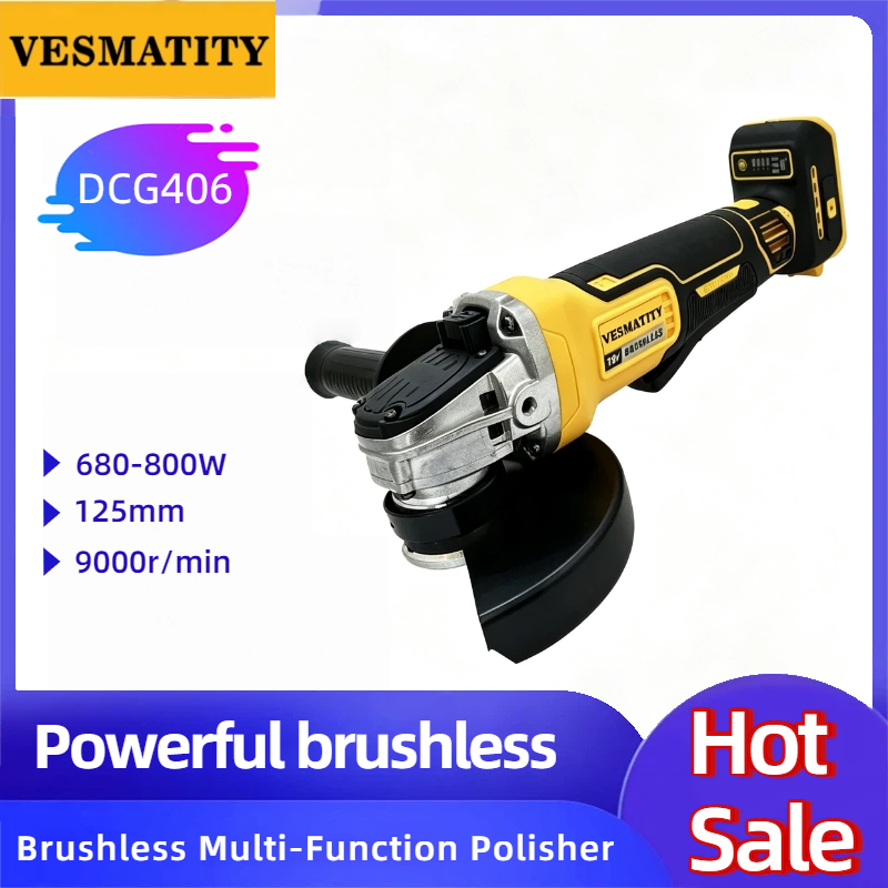 Smerigliatrice Angolare Senza  - Brushless Angle Grinder Battery Powered recensione e prezzo